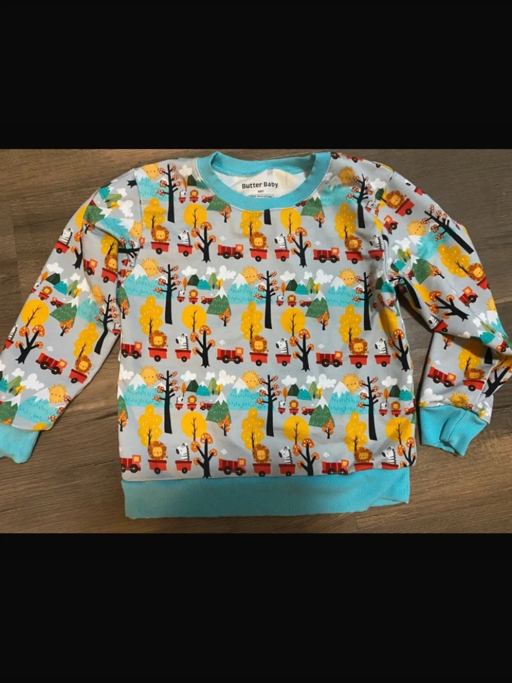 Bamboo French Terry crewneck 5/6 EUC